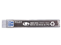Begreen Pilot Begreen 0.5mm HB pencil leads, TUBE of 16