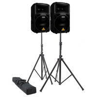 Behringer B812NEO DSP Active PA Speakers and