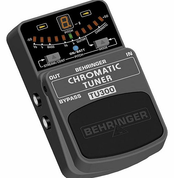Behringer Bass Guitar Tuner (Chromatic TU300) TU300