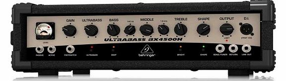 Behringer BX4500H Ultrabass 450W Bass Amplifier Head