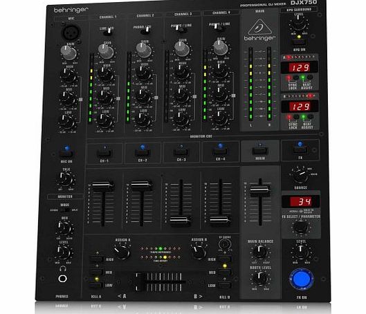 Behringer DJX750 5 Channel DJ Pro Mixer