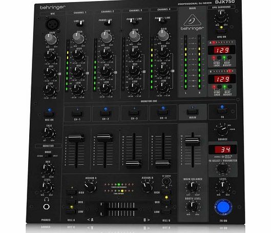 Behringer DJX750 5 Channel DJ Pro Mixer