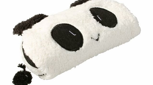 Bei wang Office School Supplies Cute Plush Panda Pencil Pen Case Bag Cosmetic Makeup Bag