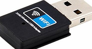 Beierte WIFI 300MBPS Wireless Adapter 802.11 B G N LAN Network Mini USB Dongle Adapter