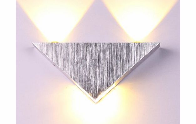 BEIYI R0737 Skye Aluminum Modern Wall Sconce Triangle Designed 3W LED Warm White