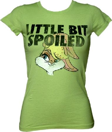 Bejeweled Swarovski Little Bit Spoiled Ladies Lola T-Shirt from Bejeweled