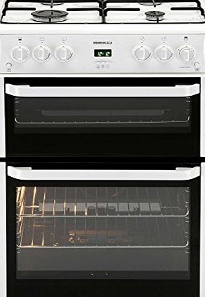 Beko BDVG694WP Gas Cooker