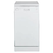DE2431FW slimline white dishwasher