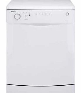 Beko DWD5414W Full Size Dishwasher - White.