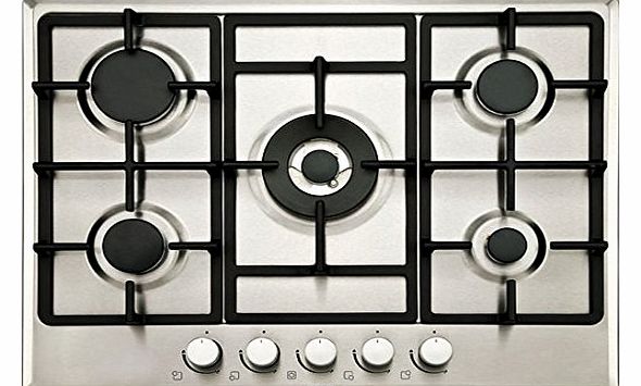 built in 70cm gas hob