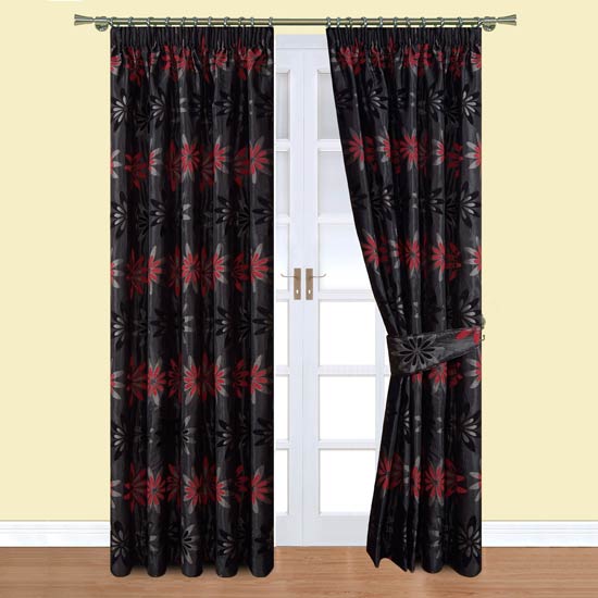 Belfield Furnishings Homesbridge Curtains Red