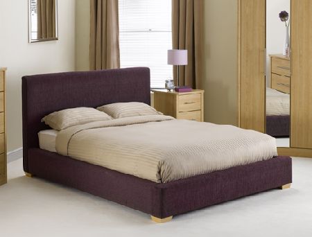 Belfield furnishings ltd Double Caprice Bedstead - Plum