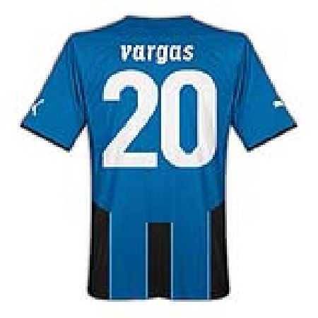 Belgium Puma 2010-11 Club Bruuge Home Shirt (Vargas 20)