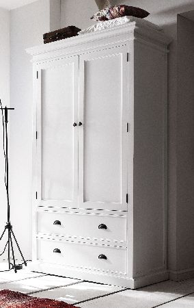 Belgravia Painted Double Wardrobe with Drawers