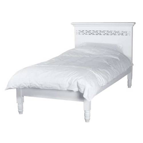 Belgravia White Bed - Single 215.122