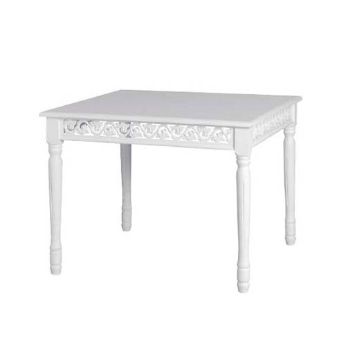 White Dining Table - 3ft Square 215.128