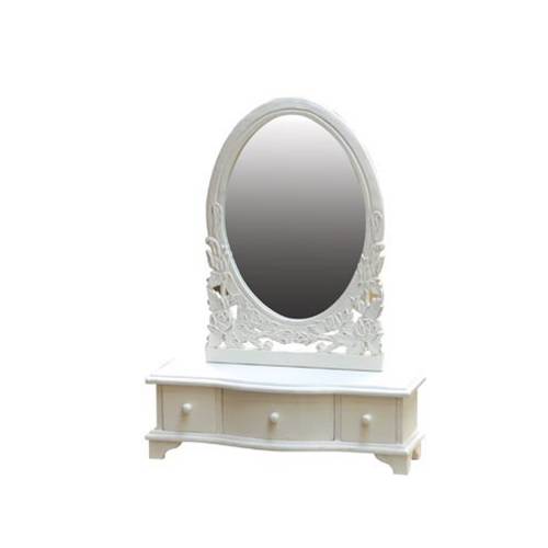 Belgravia White Dressing Table Mirror 215.112