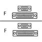 Belkin - Serial cable - DB-9 DB-25 (F) - DB-9