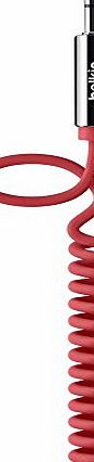 Belkin 1.8 m 3.5 mm Stereo Jack Spiral Cable - Red