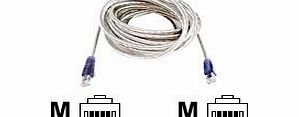 Belkin 1.8m RJ11Male to Male Hi-Speed Internet Modem Cable - White