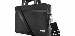 15.6 Slim Laptop Briefcase - Black