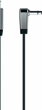 Belkin 3.5 mm 0.9 m Stereo Jack Flat Cable - Black