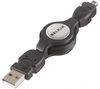 4-pin type A male/mini-USB type B 4-pin male USB