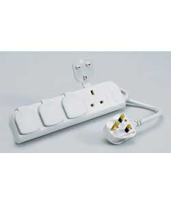 4 Way Splash-proof Surge Protector