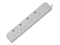 Belkin 4WAY ECONOMY SURGE PROTECTOR 3M F9E400UK3M
