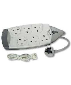 6 Way Surge Protector