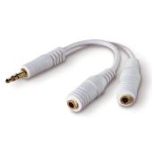 6` Y Mini Stereo Plug / 2 Mini Stereo