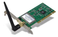 Belkin 802.11G 54Mbps Wireless PCI Card