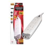 Belkin Belkin SurgeMaster- 4-Way- Tel/Fax/Modem/AV Protection- 2m Cable