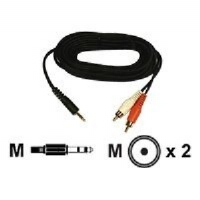 Cable/Gold Series 3.5mm Jack>RCA 3m