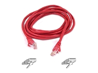 Belkin Cat5e Assembled UTP Patch Cable (Red) 0.5m