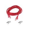 Belkin CAT5E MOULDED UTP SNAGLESS PATCH CABLE - RED