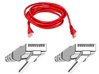 Belkin Cat5e Shielded FastCAT STP Patch Cable (Red) 10m