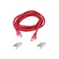 Belkin Cat5e Snagless STP Patch Cable (Red) 15m