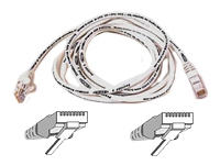 Belkin Cat5e Snagless UTP Patch Cable (White) 0.5m