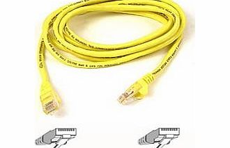 Belkin Cat5e Snagless UTP Patch Cable (Yellow) 0.5m