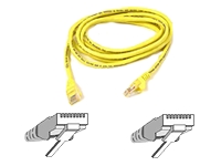 Belkin Cat5e Snagless UTP Patch Cable (Yellow) 1m