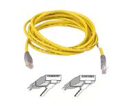 Belkin Cat5e UTP Crossover Cable (Yellow Cable with Grey Boot) 10m
