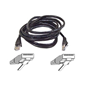 Belkin CAT5e UTP Snagless Patch Cable Black 15m