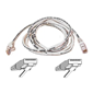 Belkin CAT5e UTP Snagless Patch Cable White 1m