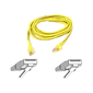 Belkin CAT5e UTP Snagless Patch Cable Yellow 10m
