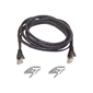 Belkin Cat6 UTP Snagless Patch Cable Black 5m