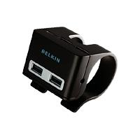 belkin Clip-On Hub - Hub - 4 ports - Hi-Speed USB