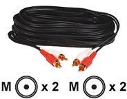 BELKIN DUAL GOLD PHONO CABLE RCA