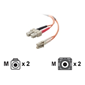 Belkin Duplex Fiber Optic Cable LC/SC62.5/125 2m