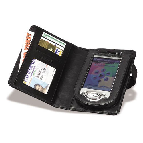 Executive Leather Case for Compaq iPAQ Series PDAs